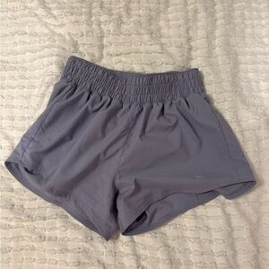 Nike Women's Athletic Shorts in Light Gray